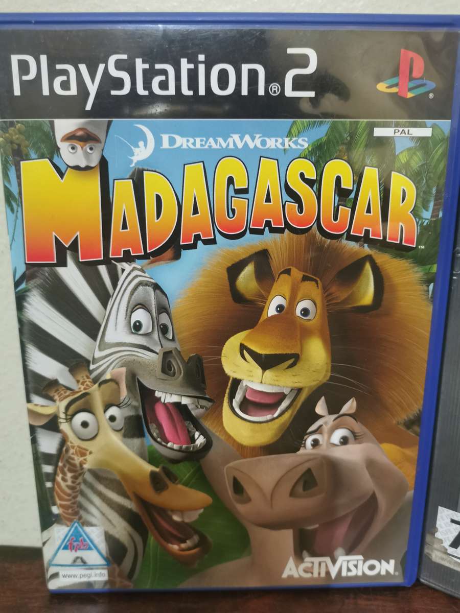 Madagascar 1 AND 2 on PlayStation 2