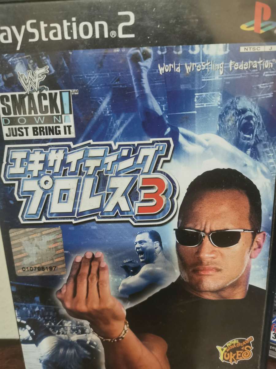 Rare WWE Smack Down Combo for PlayStation 2