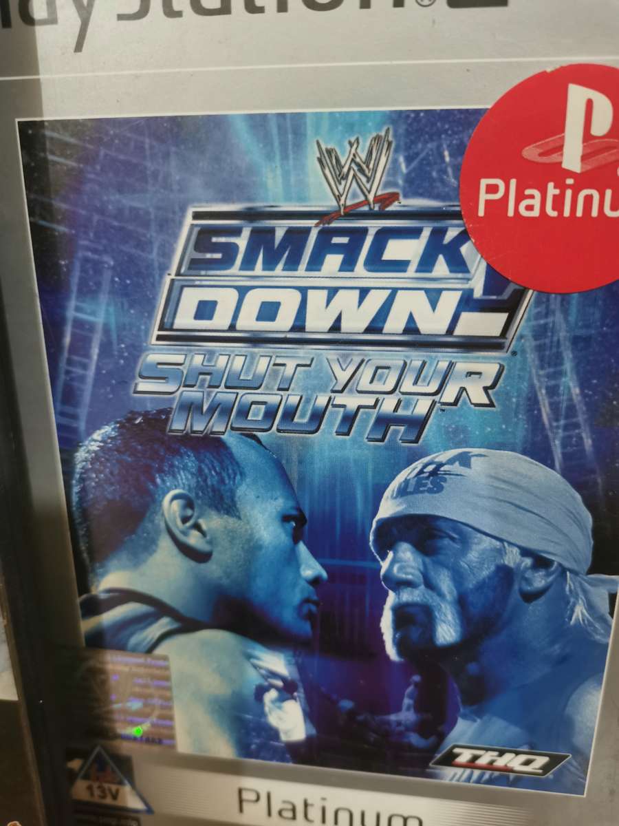 Rare WWE Smack Down Combo for PlayStation 2