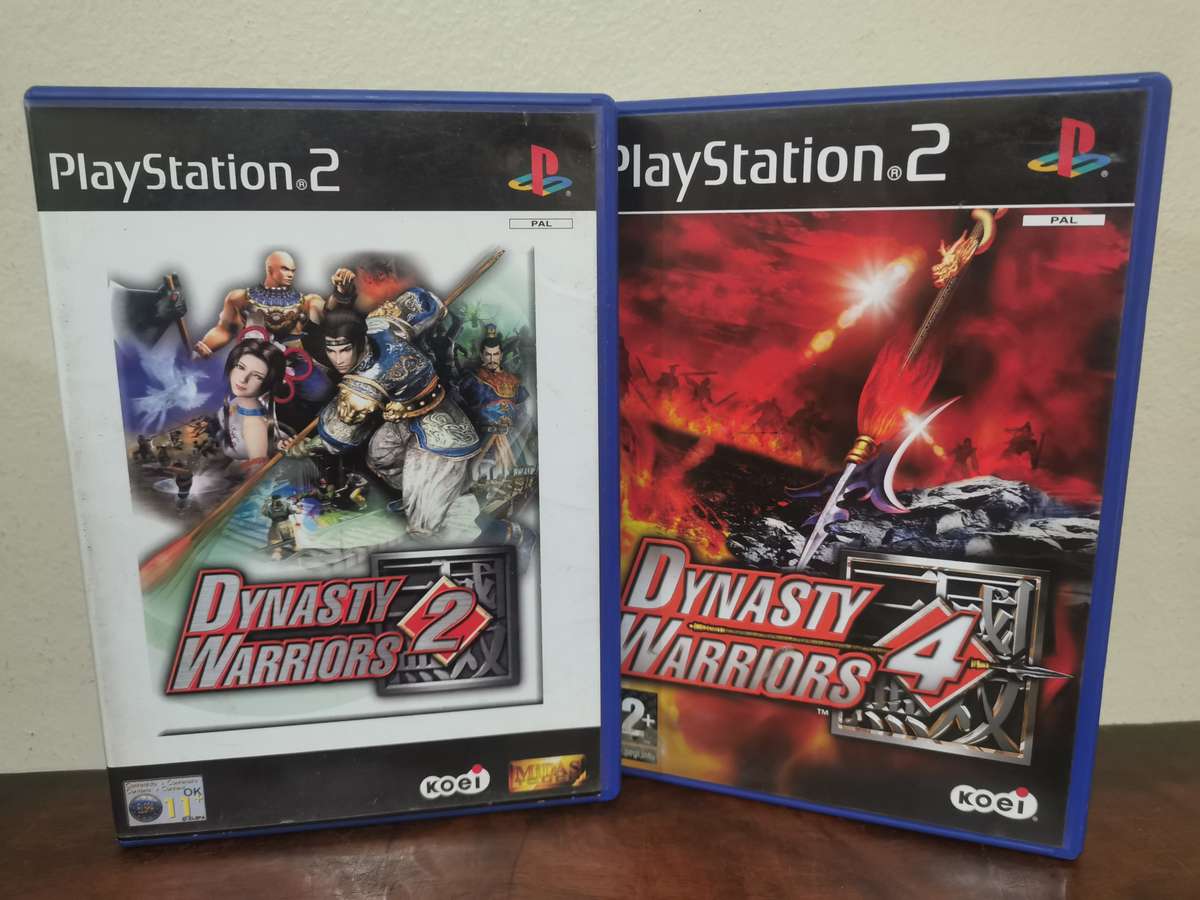 Dynasty Warriors 2 and 4 on PlayStation 2