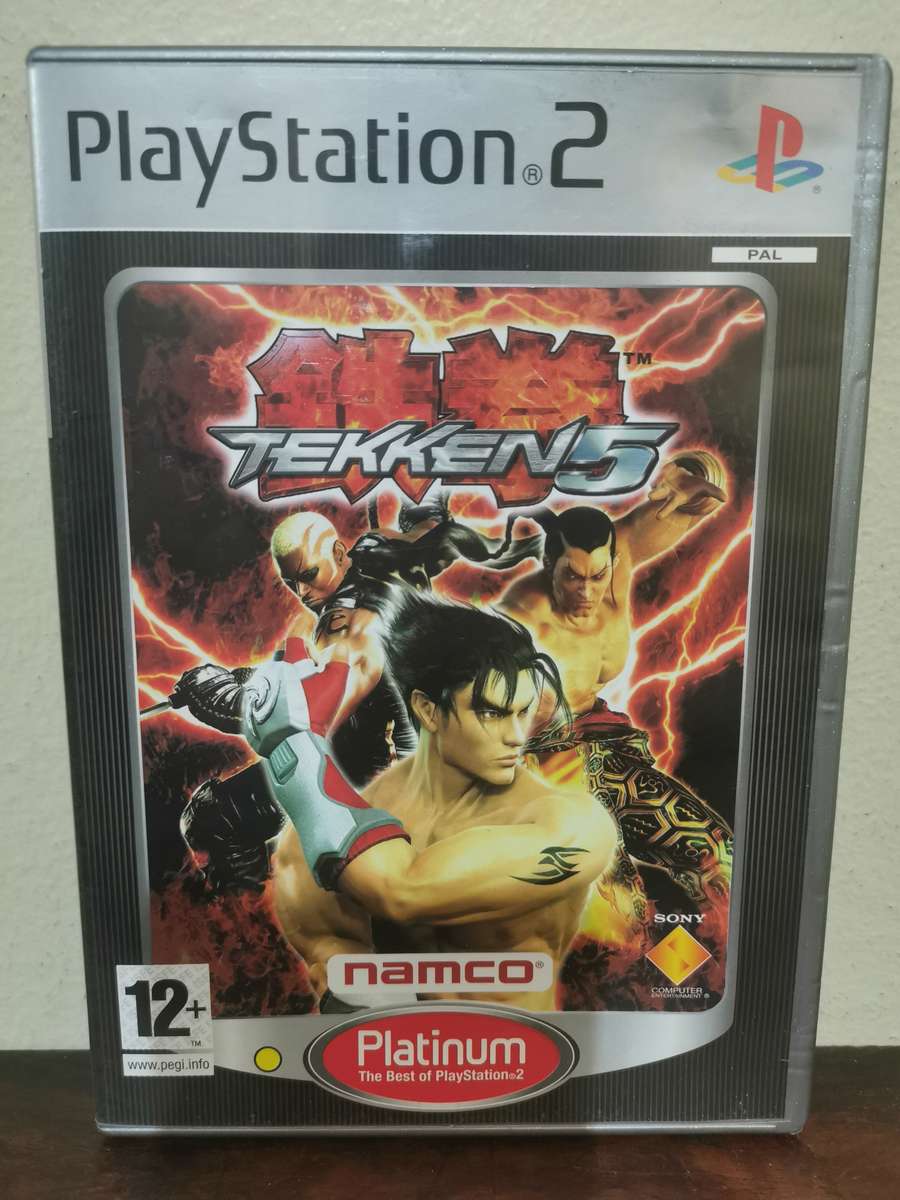 Tekken 5 on PlayStation 2 with Booklet
