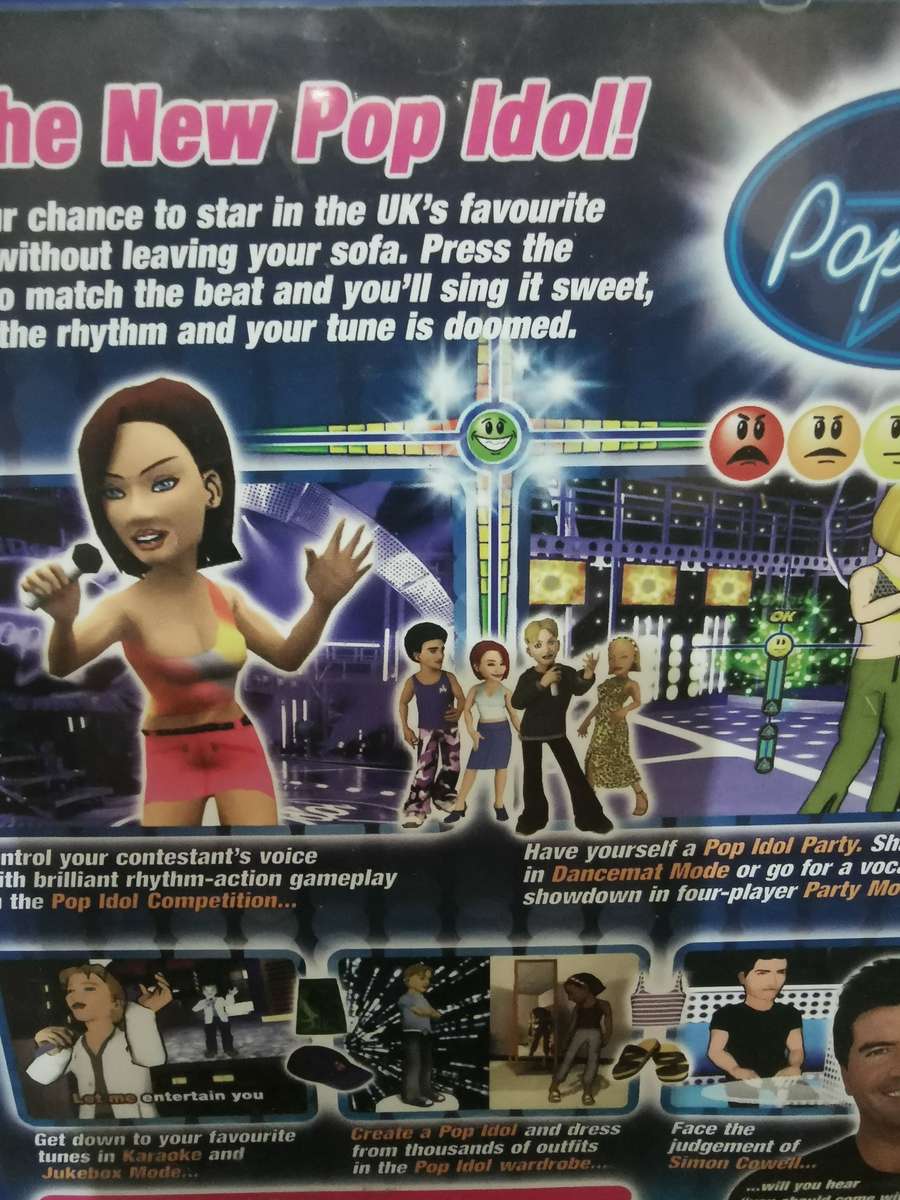 Pop Idol Official Video Game on PlayStation 2 with Booklet