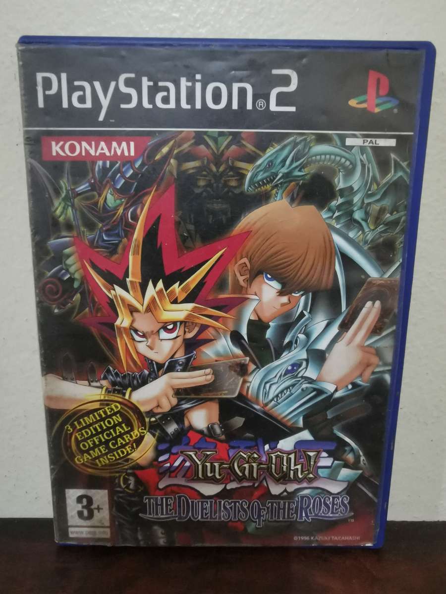 Yu-Gi-Oh, The Duelists of the Roses on PlayStation 2 with Booklet