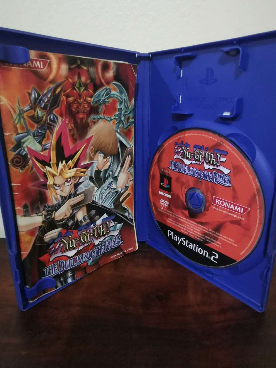 Yu-Gi-Oh, The Duelists of the Roses on PlayStation 2 with Booklet