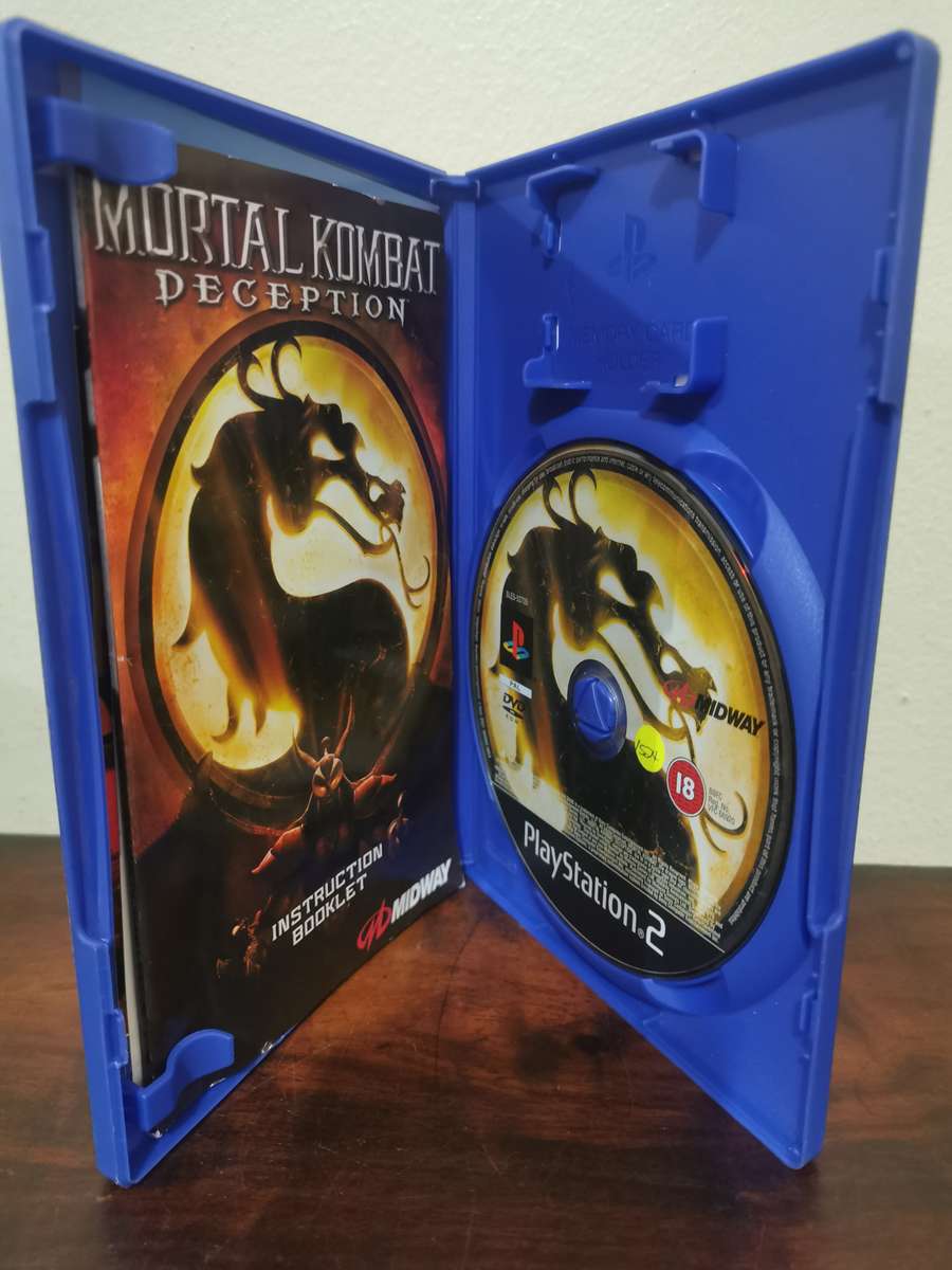Mortal Kombat Deception on PlayStation 2 with Booklet