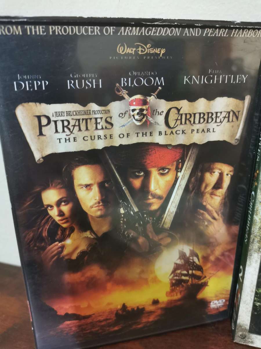 Pirates of the Caribbean Original Trilogy on DVD plus free Soundtrack