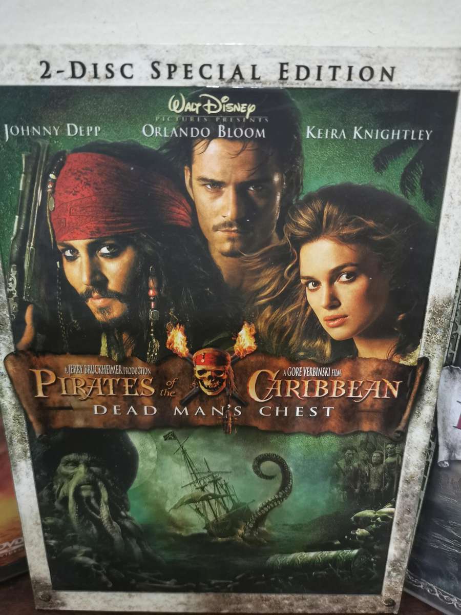 Pirates of the Caribbean Original Trilogy on DVD plus free Soundtrack