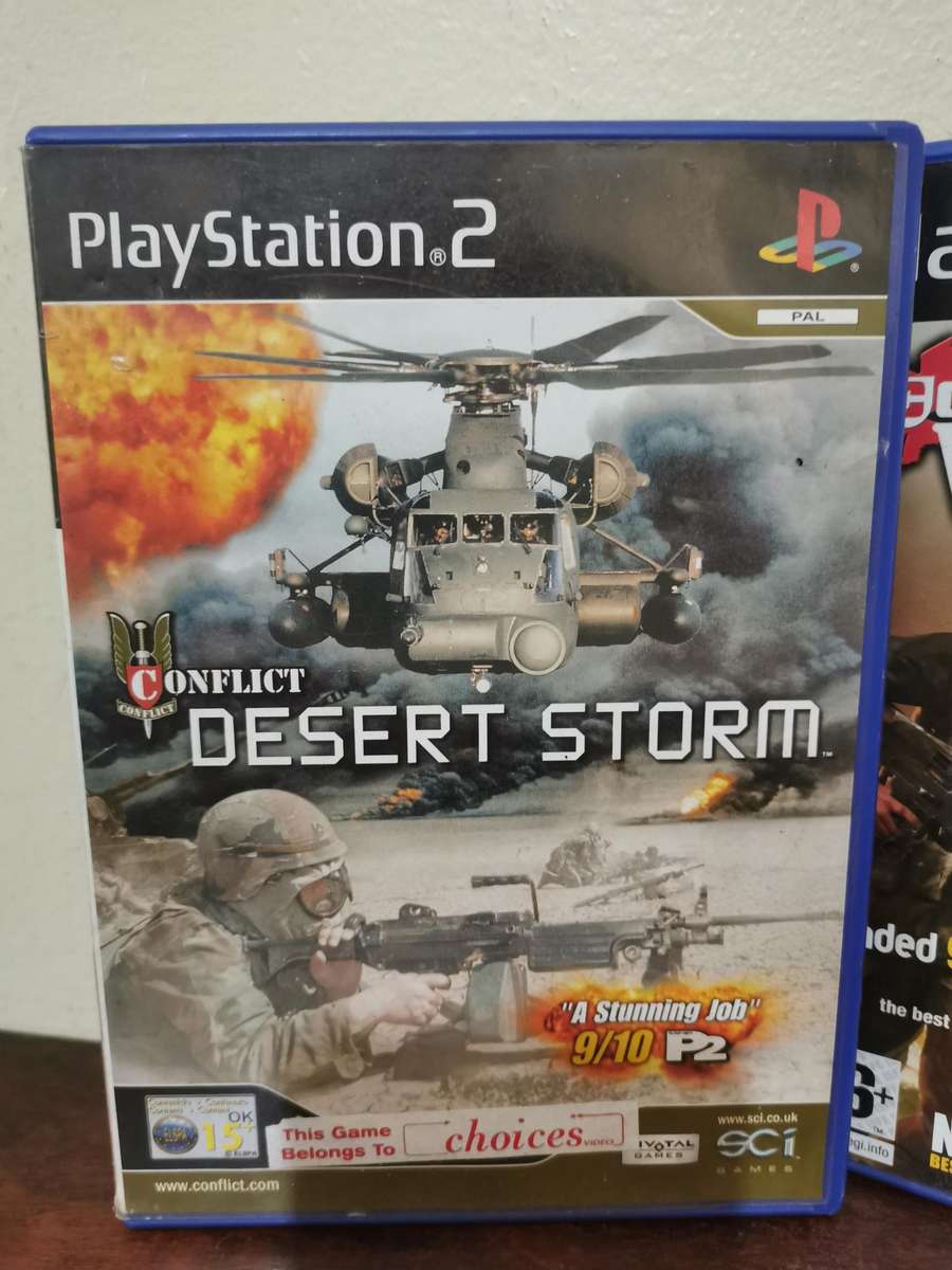 Conflict - Desert Storm AND Vietnam on PlayStation 2 with Booklets