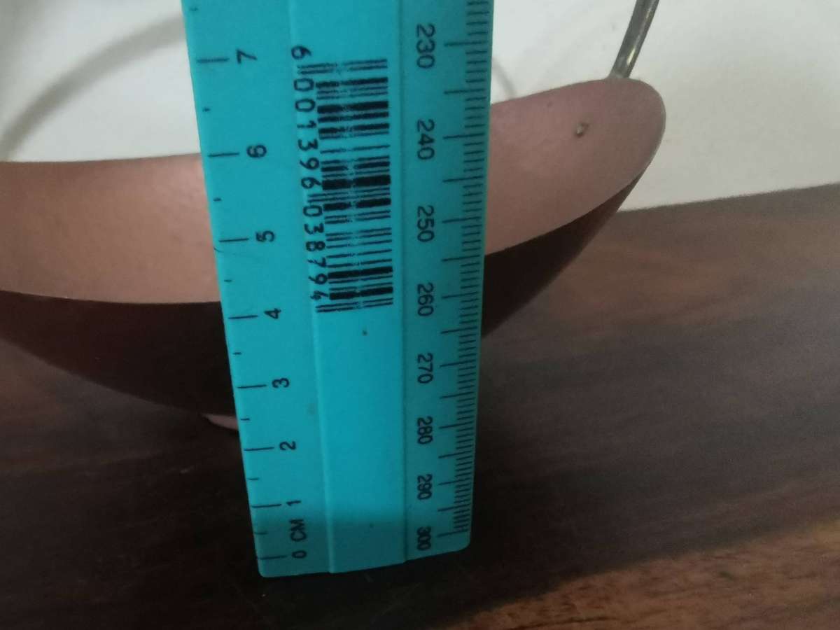 Vintage Hammered Copper and Brass Bowl