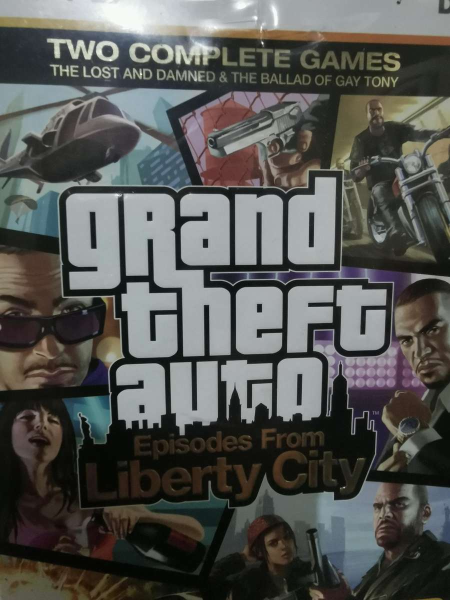 Grand Theft Auto Episodes from Liberty City on PC with Map and Booklet