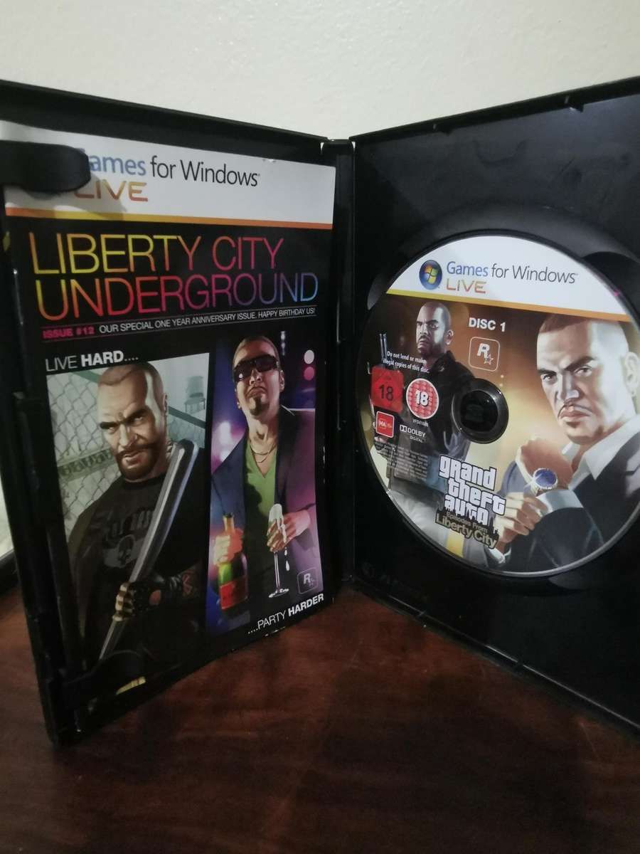 Grand Theft Auto Episodes from Liberty City on PC with Map and Booklet