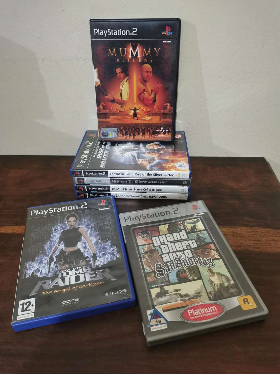 PlayStation 2 Game Selection x7