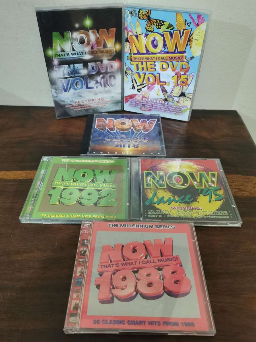 Very Rare NOW Music CD and DVD Collection