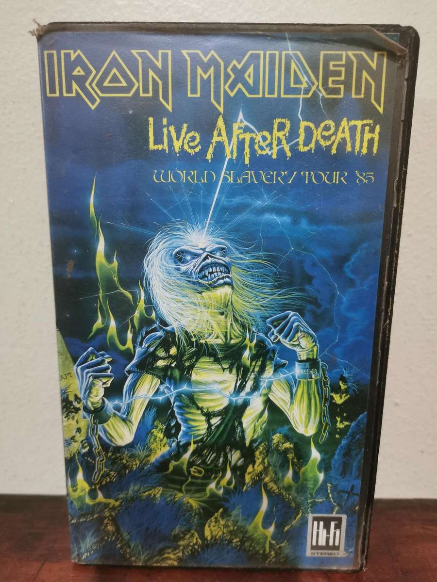 Rare Iron Maiden '85 Live After Death World Tour on VHS