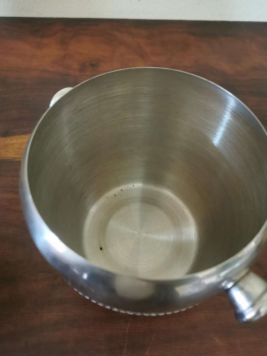 Johnny Walker Ice Bucket in Stainless Steel and Leather