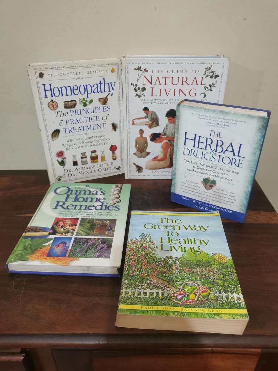 Natural and Herbal Remedy Book Collection