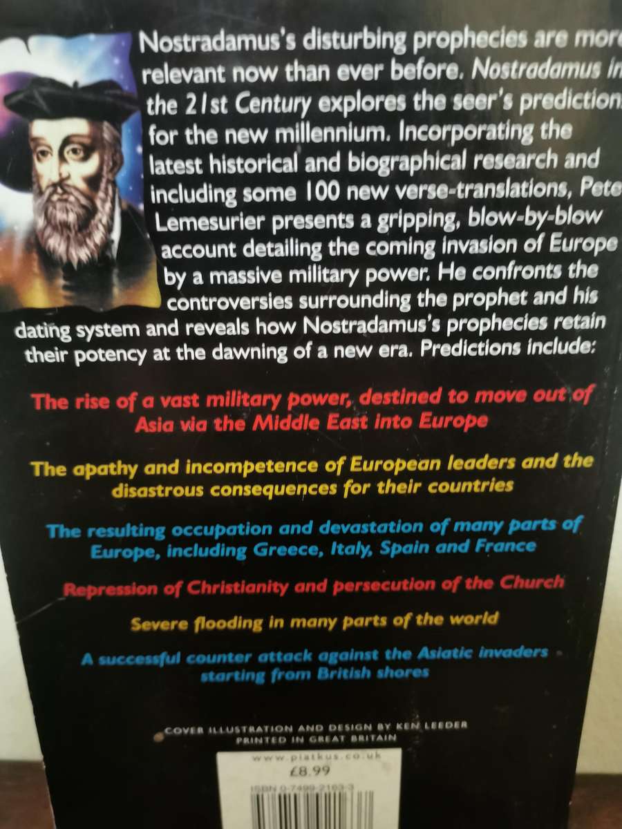 Nostradamus in the 21st Century