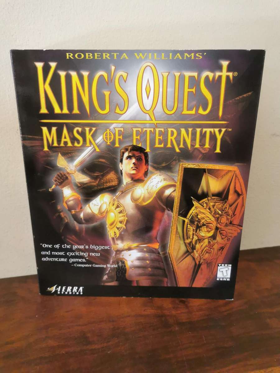 King's Quest, Mask of Eternity Boxed PC Game Complete with Booklet