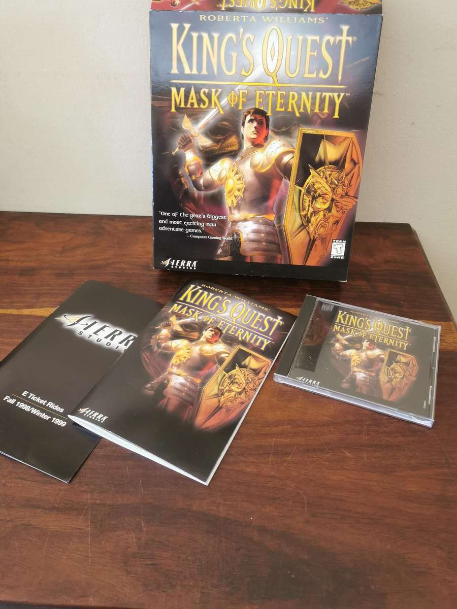 King's Quest, Mask of Eternity Boxed PC Game Complete with Booklet