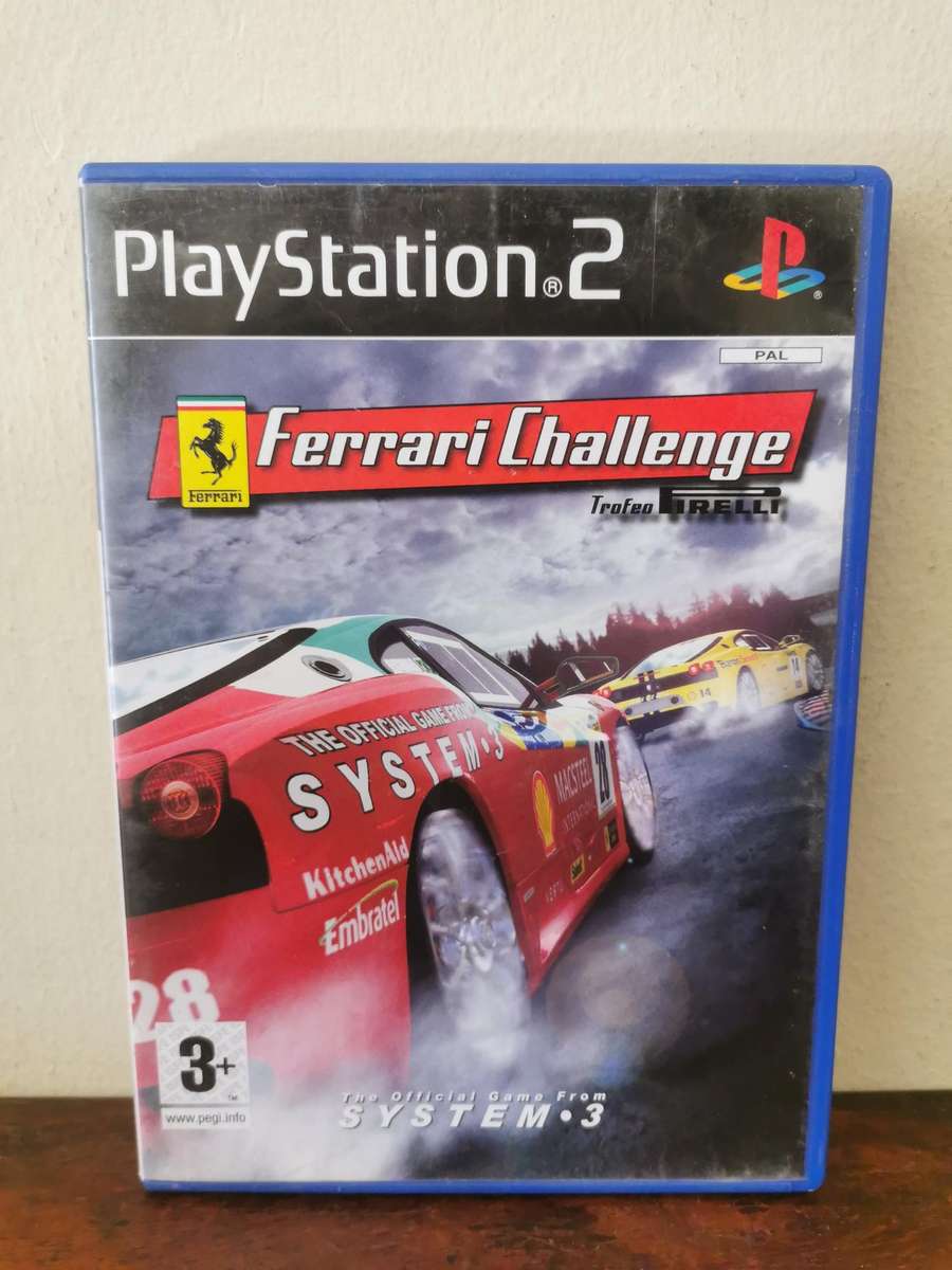 Ferrari Challenge Trofeo Pirelli - Very Rare PS2 Game in Near Perfect Condition