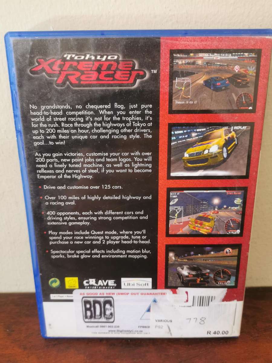 Tokyo Extreme Racer on PlayStation 2 with Booklet