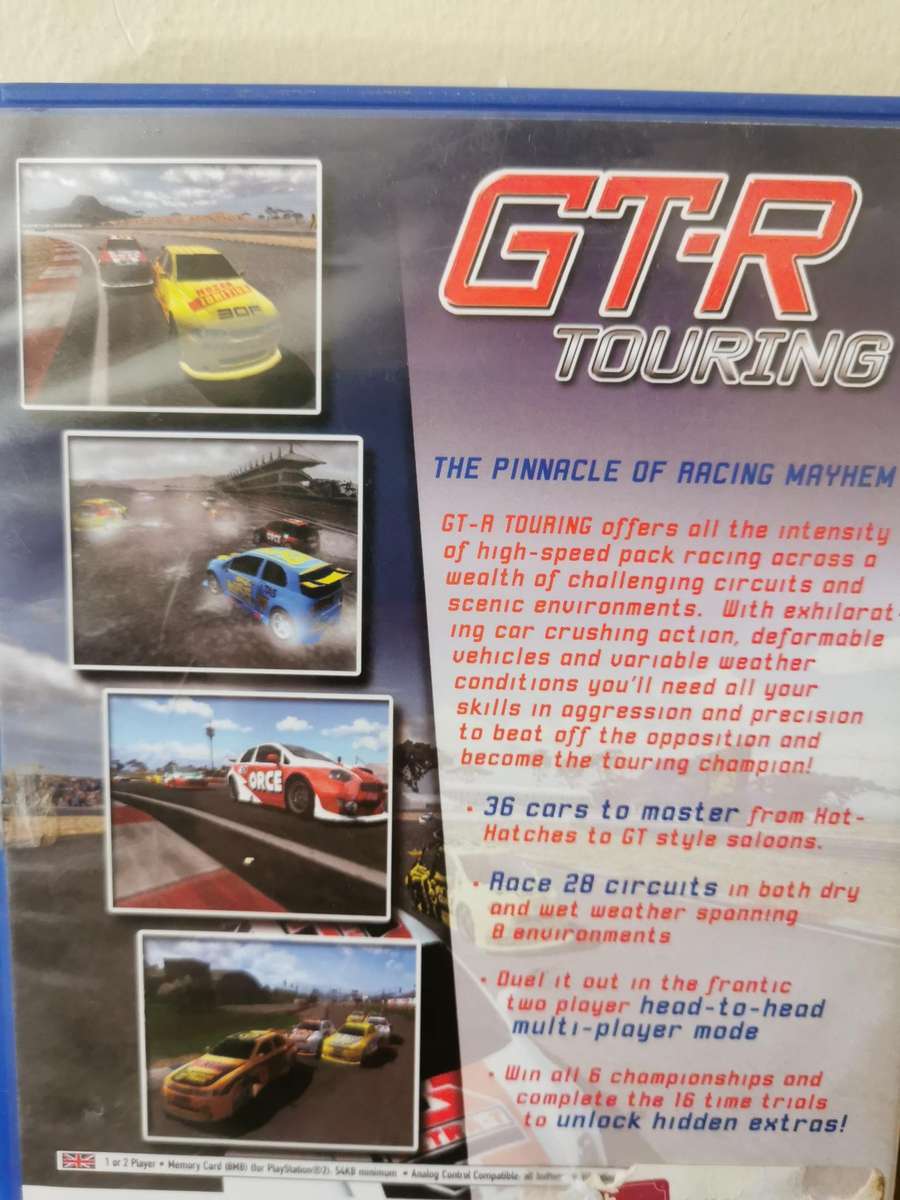 GT-R Touring on PlayStation 2 with Booklet