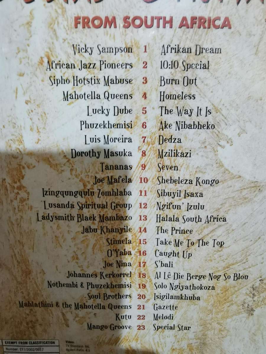 Sound Offerings from South Africa Music DVD