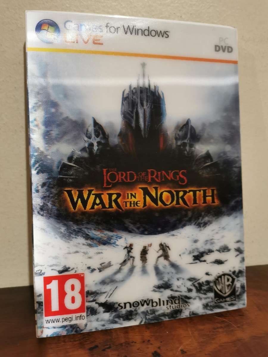 3D Cover LOTR War in the North PC Game