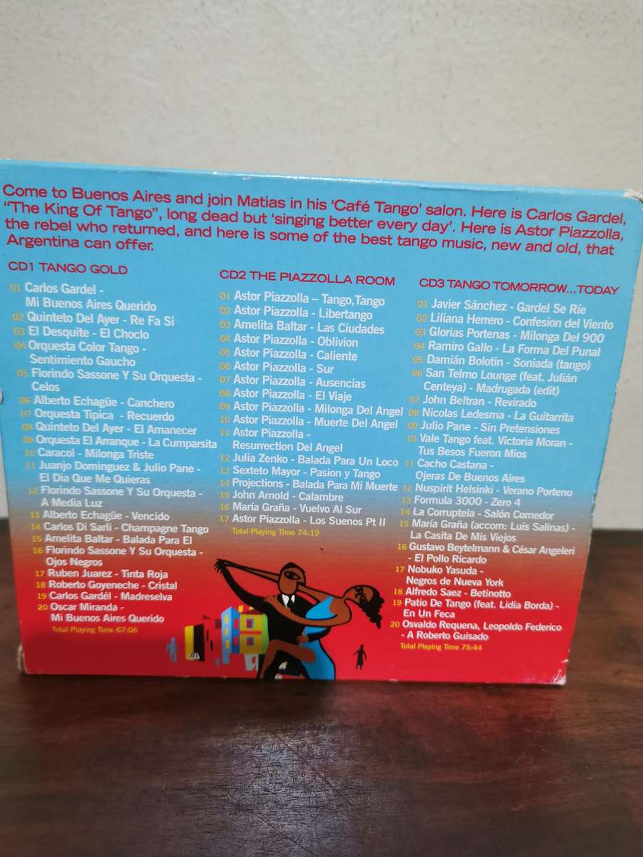 Cafe Tango 3-CD Box Set