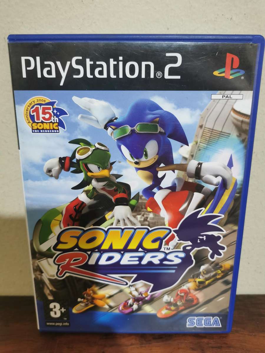 Sonic Riders on PlayStation 2 with Booklet