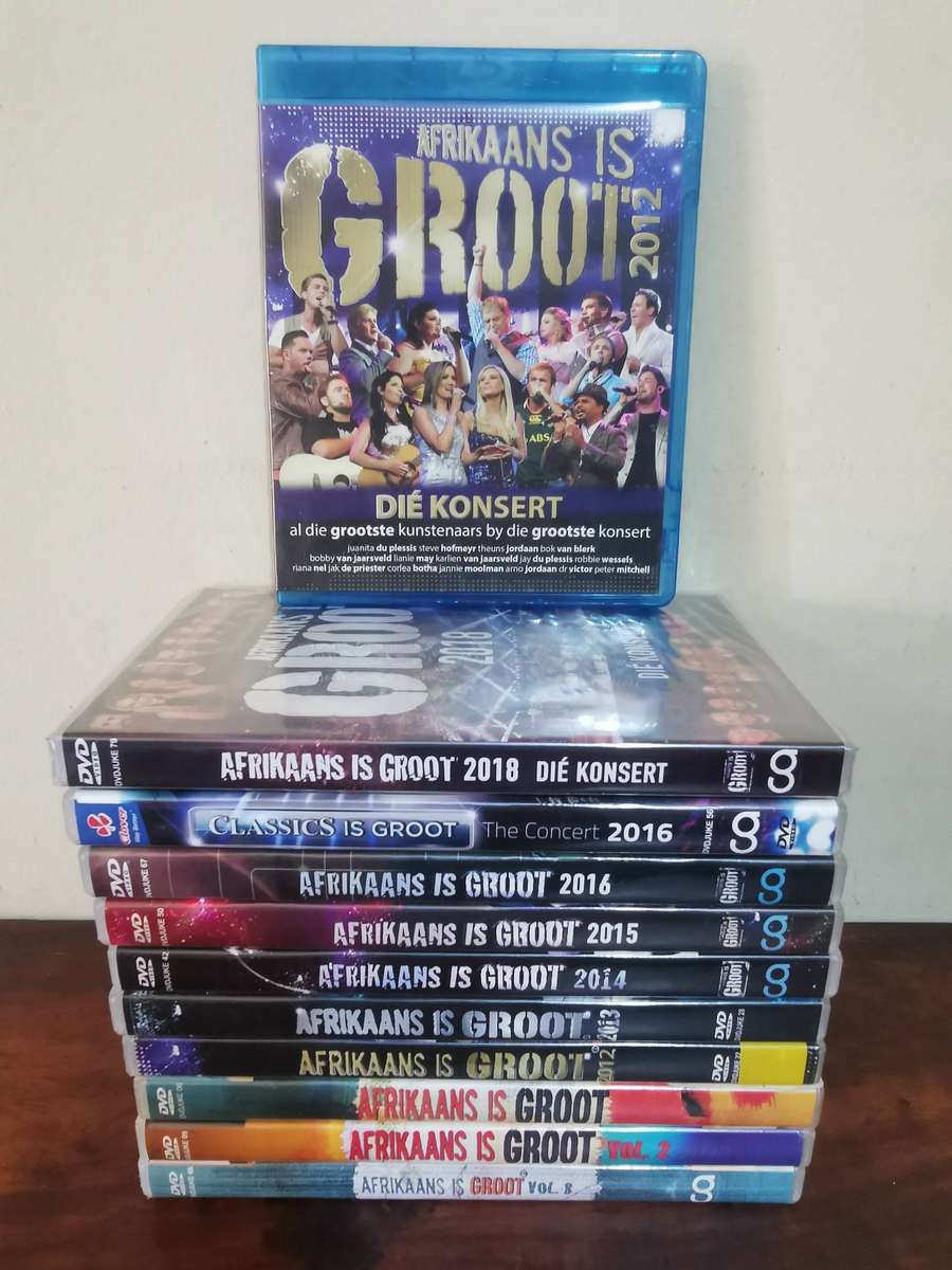 Afrikaans is Groot Music DVD Collection