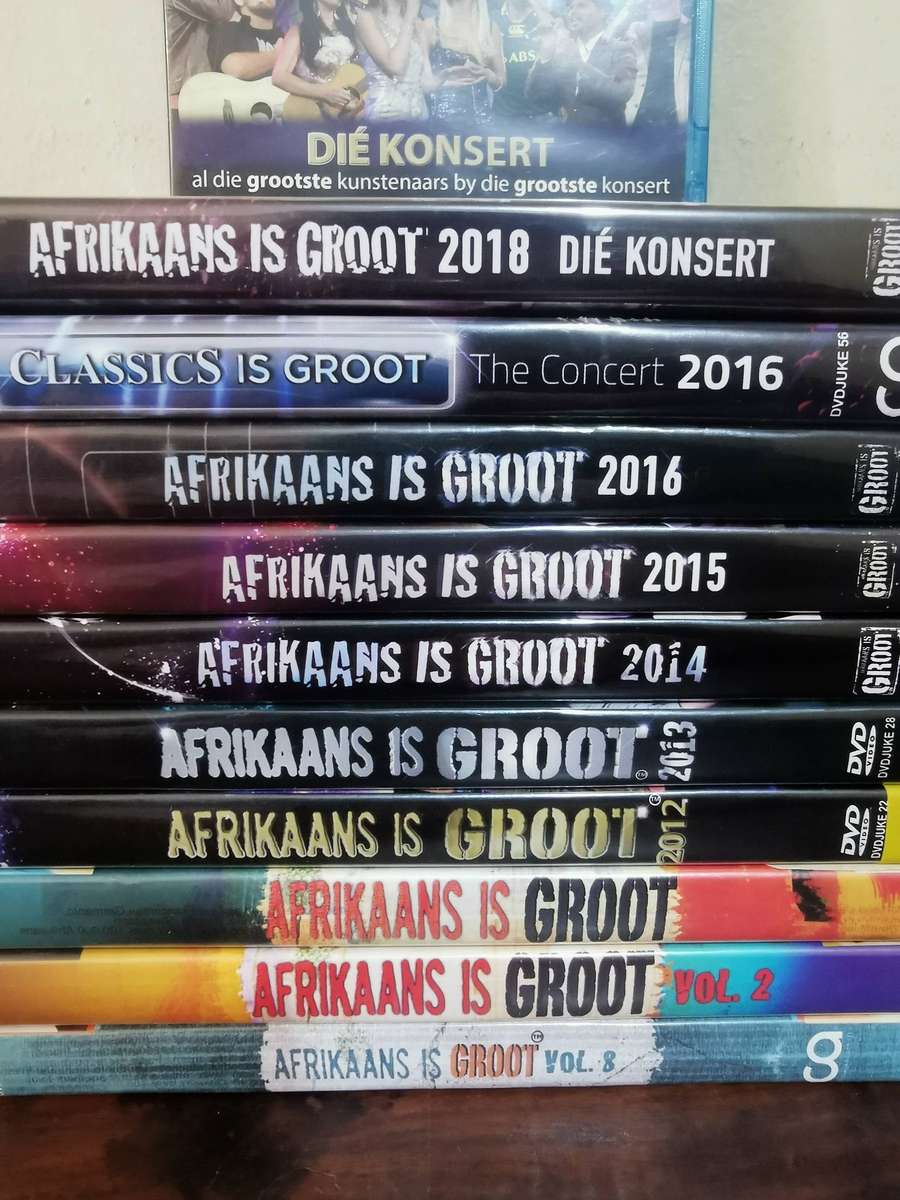 Afrikaans is Groot Music DVD Collection
