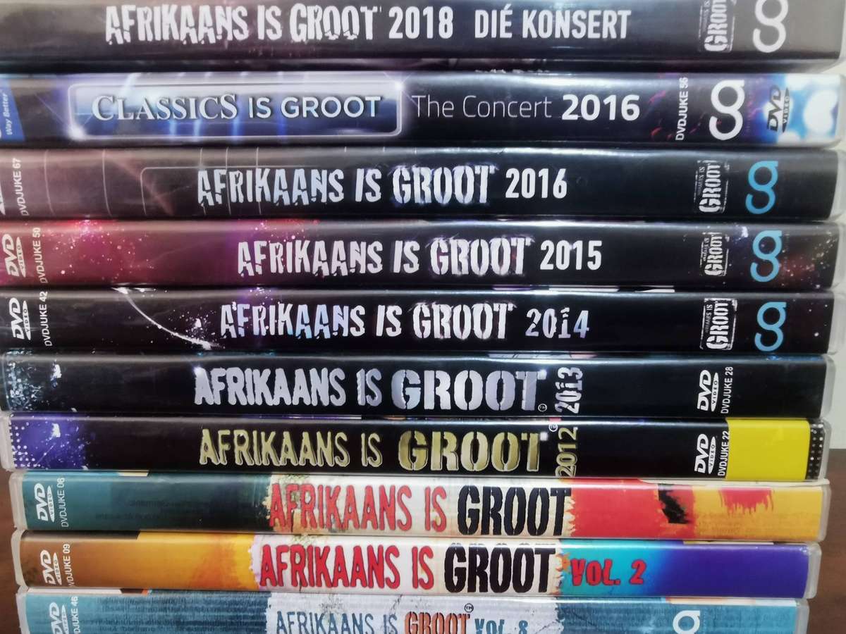 Afrikaans is Groot Music DVD Collection