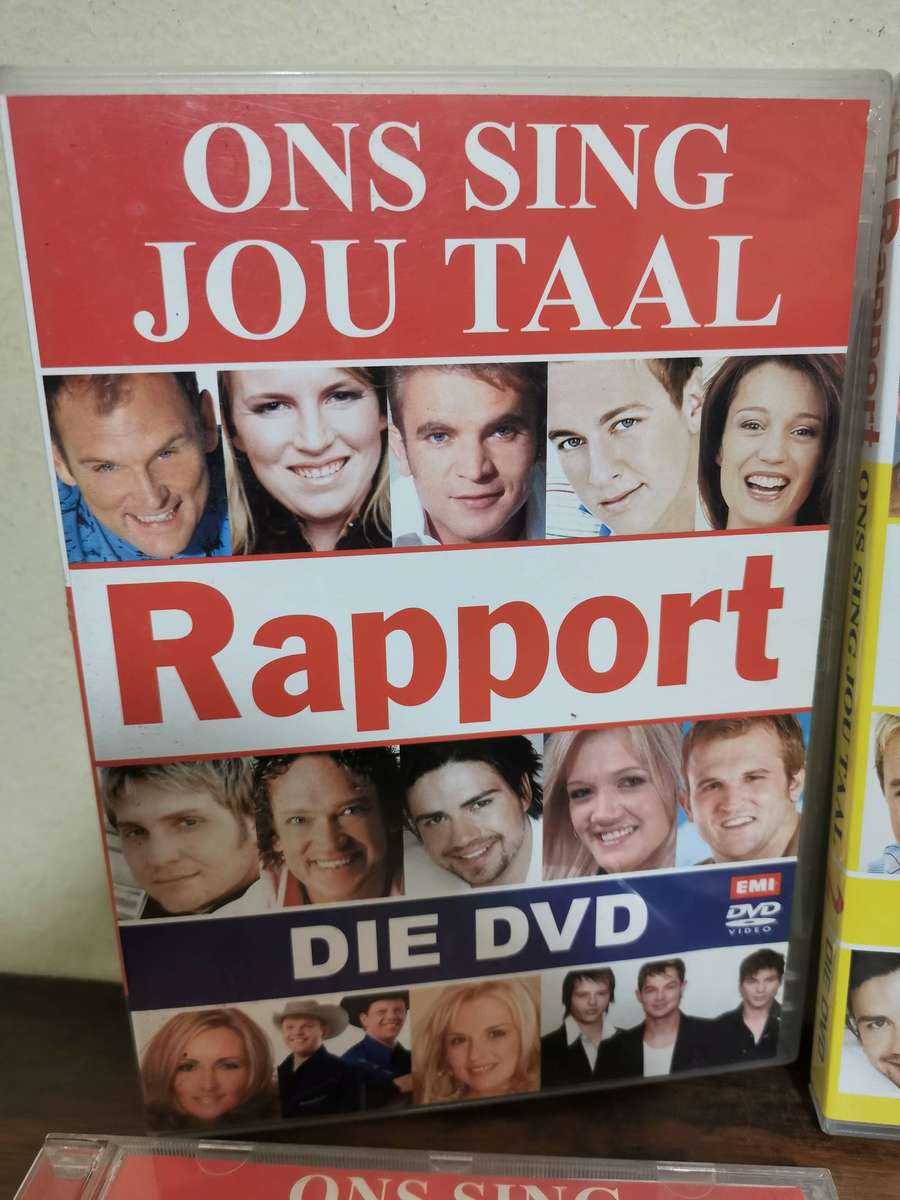 Rapport, Ons Sing jou Taal Music DVD and CD Collection