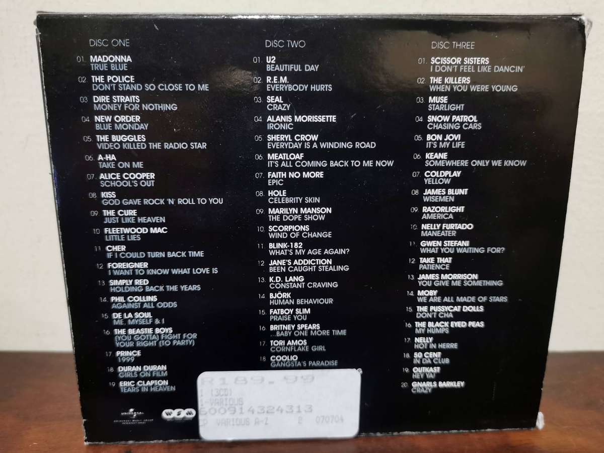 Number 1 Hits of the Music Video Generation 3-CD Box Set