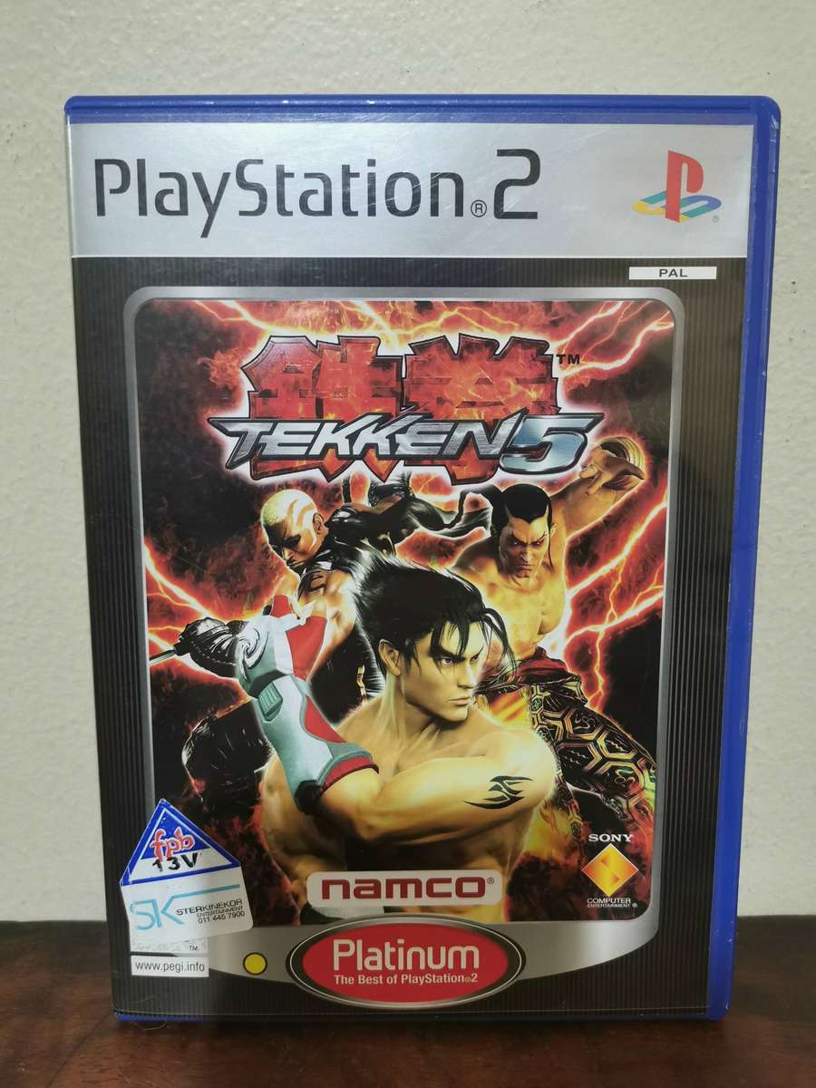 Tekken 5 on PlayStation 2 with Booklet