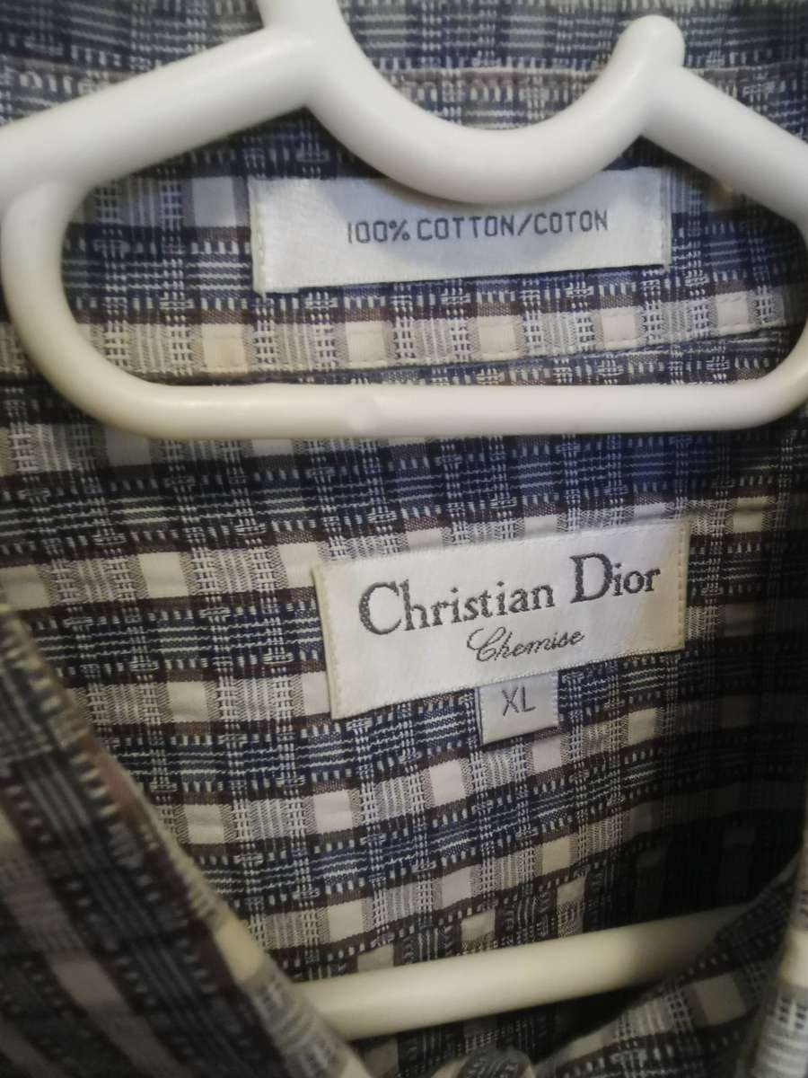 Original Christian Dior Men's Shirt XL