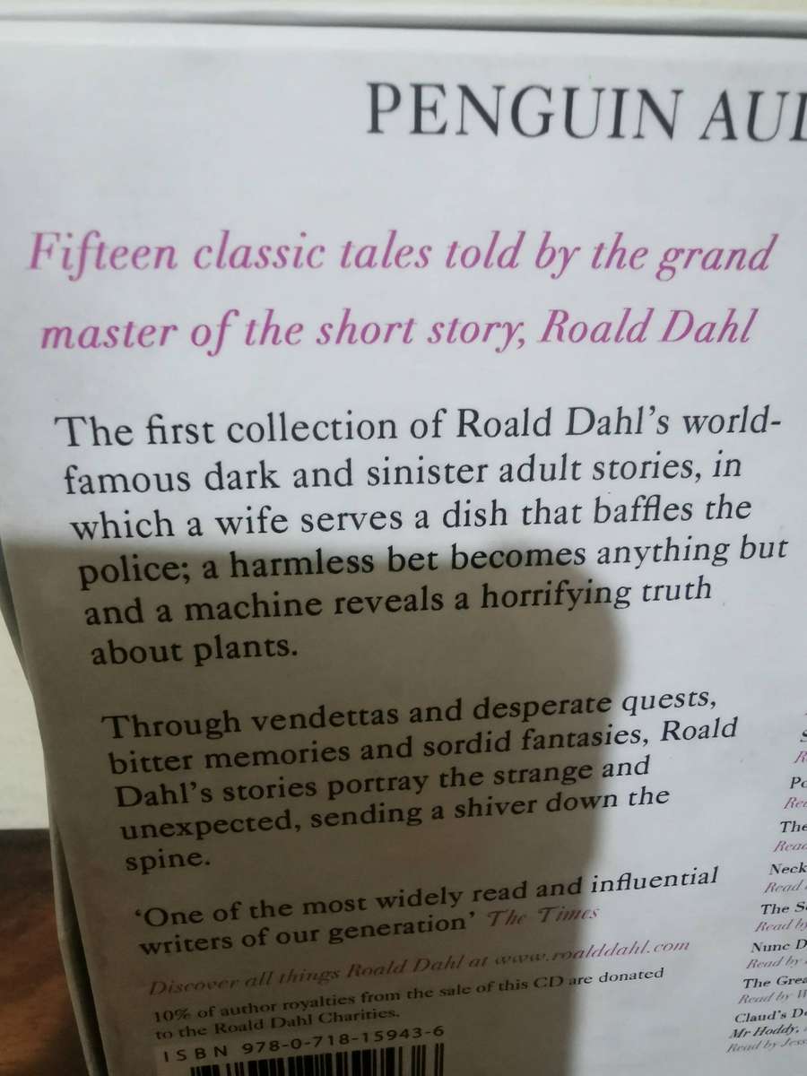Roald Dahl Audio Book Box Set with 15 Tales on 11 Discs