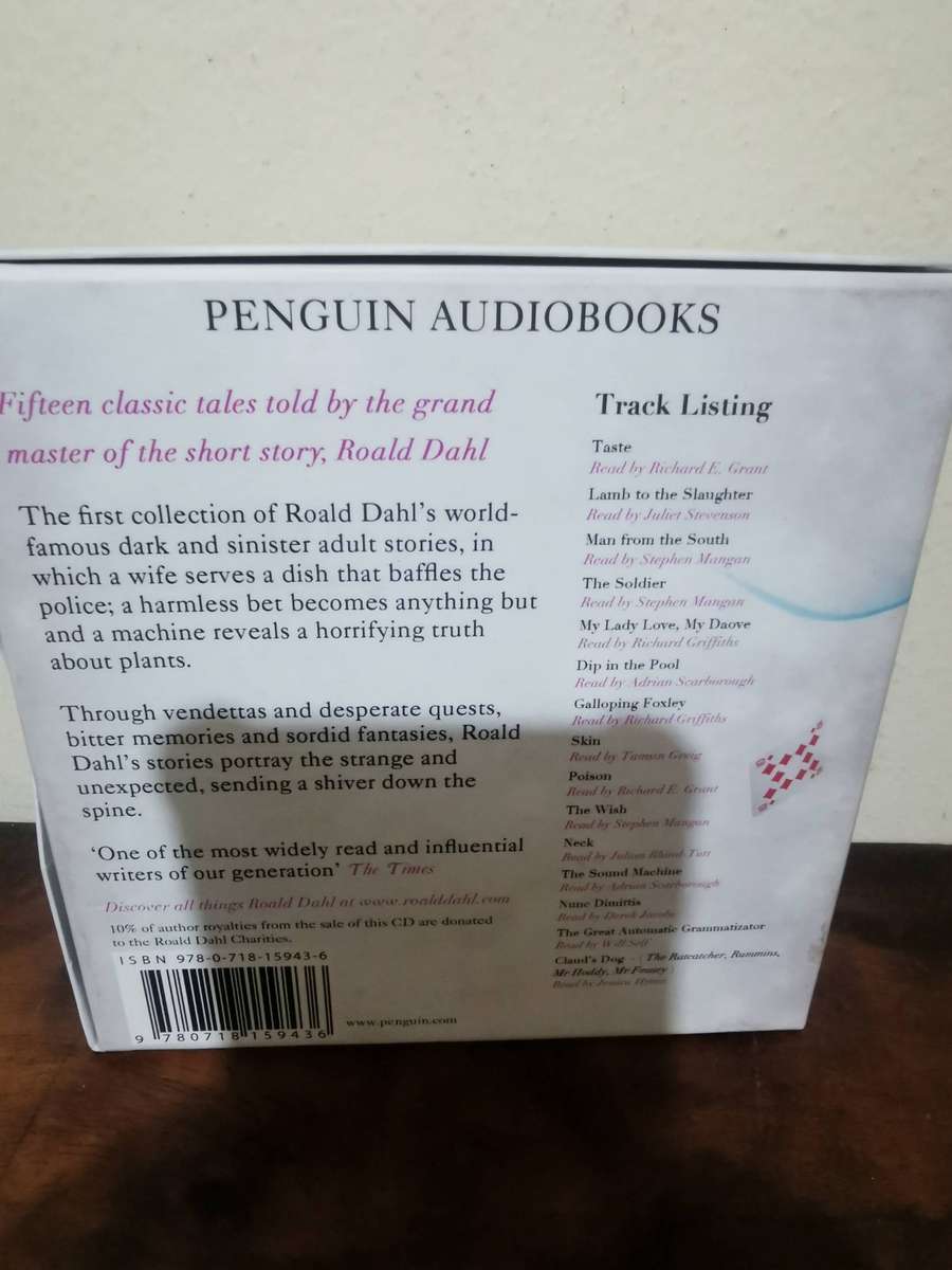 Roald Dahl Audio Book Box Set with 15 Tales on 11 Discs