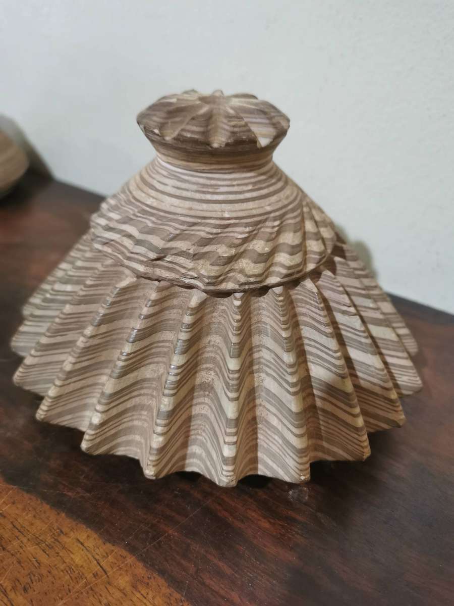 Lovely Collection of Banded Iron Formation Rock Handcrafted Trinket Boxes