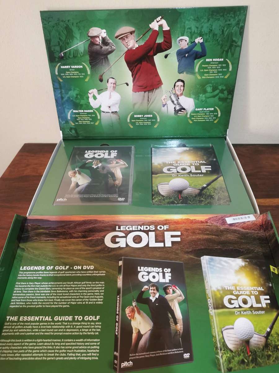 Legends of Golf Exclusive DVD and Book Box Set