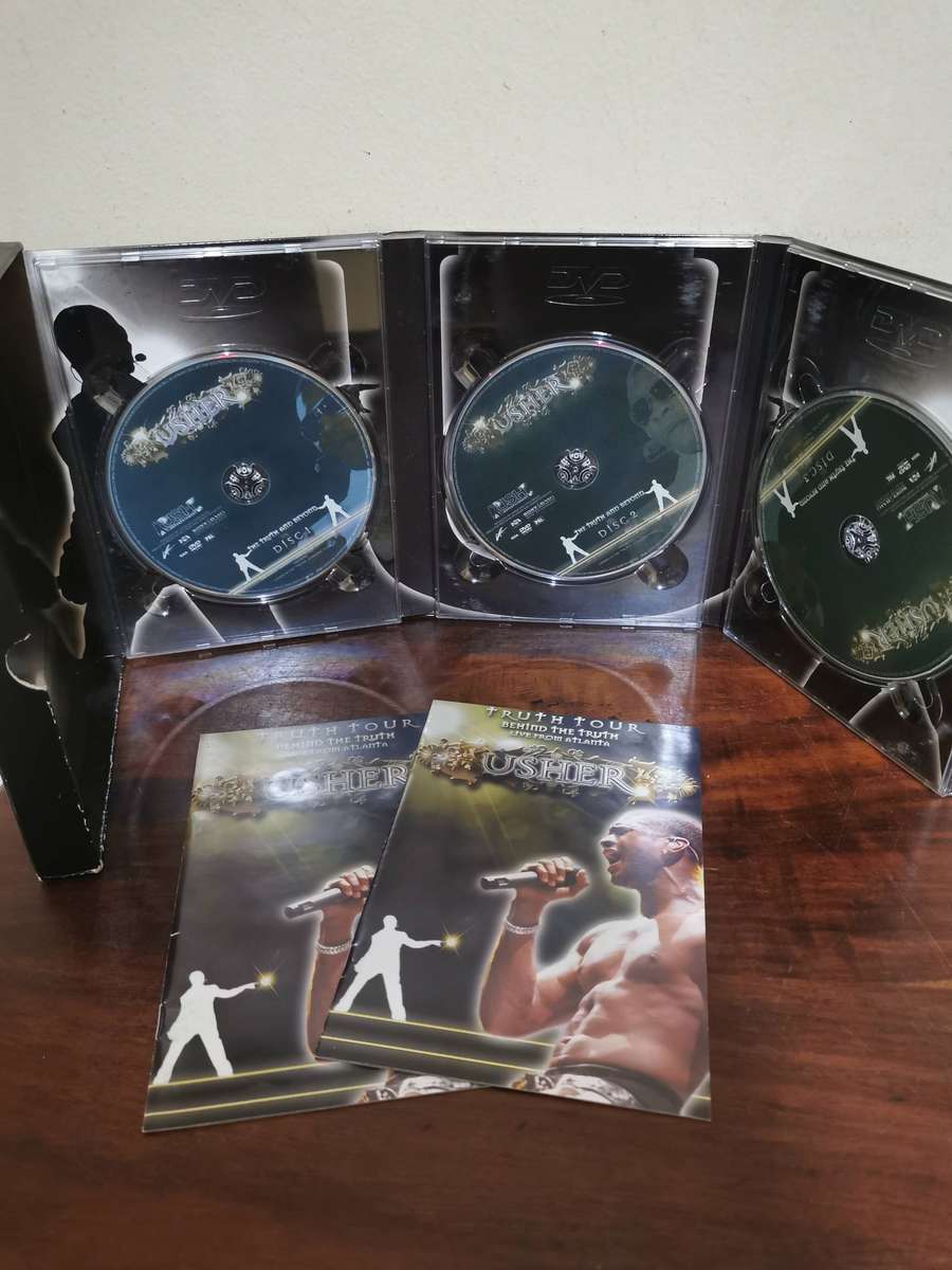 Usher Box Set - Truth Tour, 3-Disc DVD Set