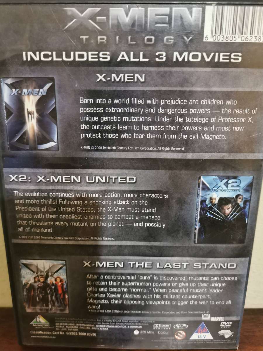 X-men Trilogy Set on DVD
