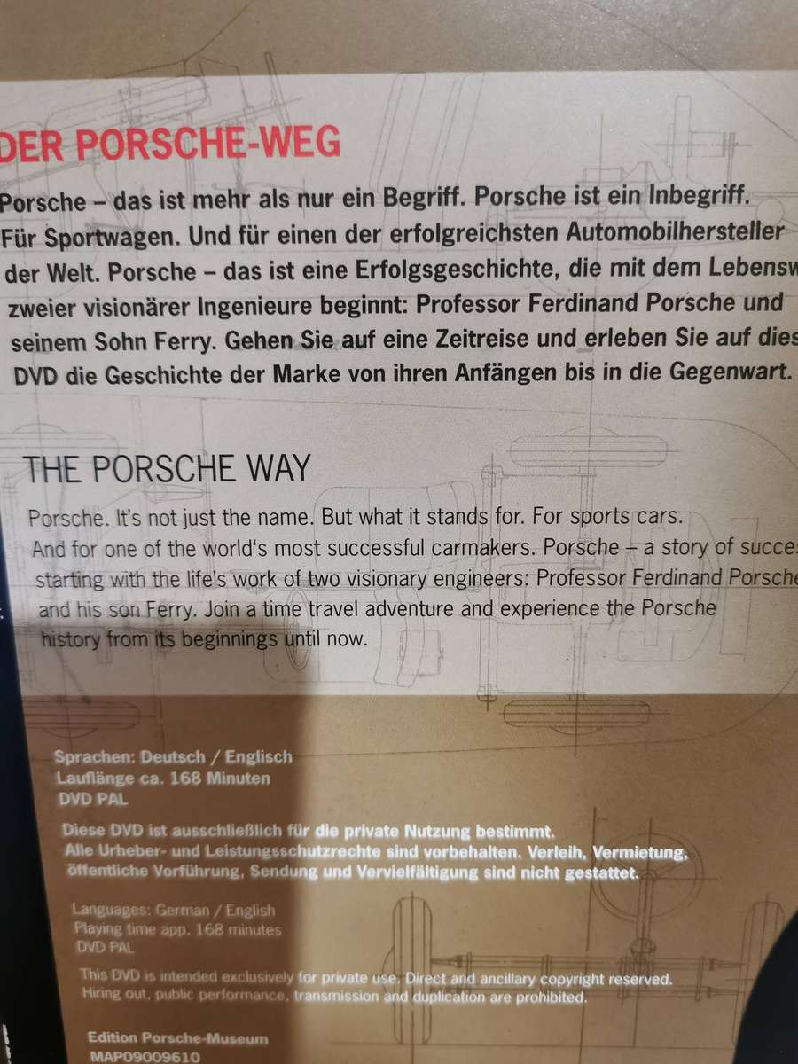 Porsche Documentary Collection on DVD
