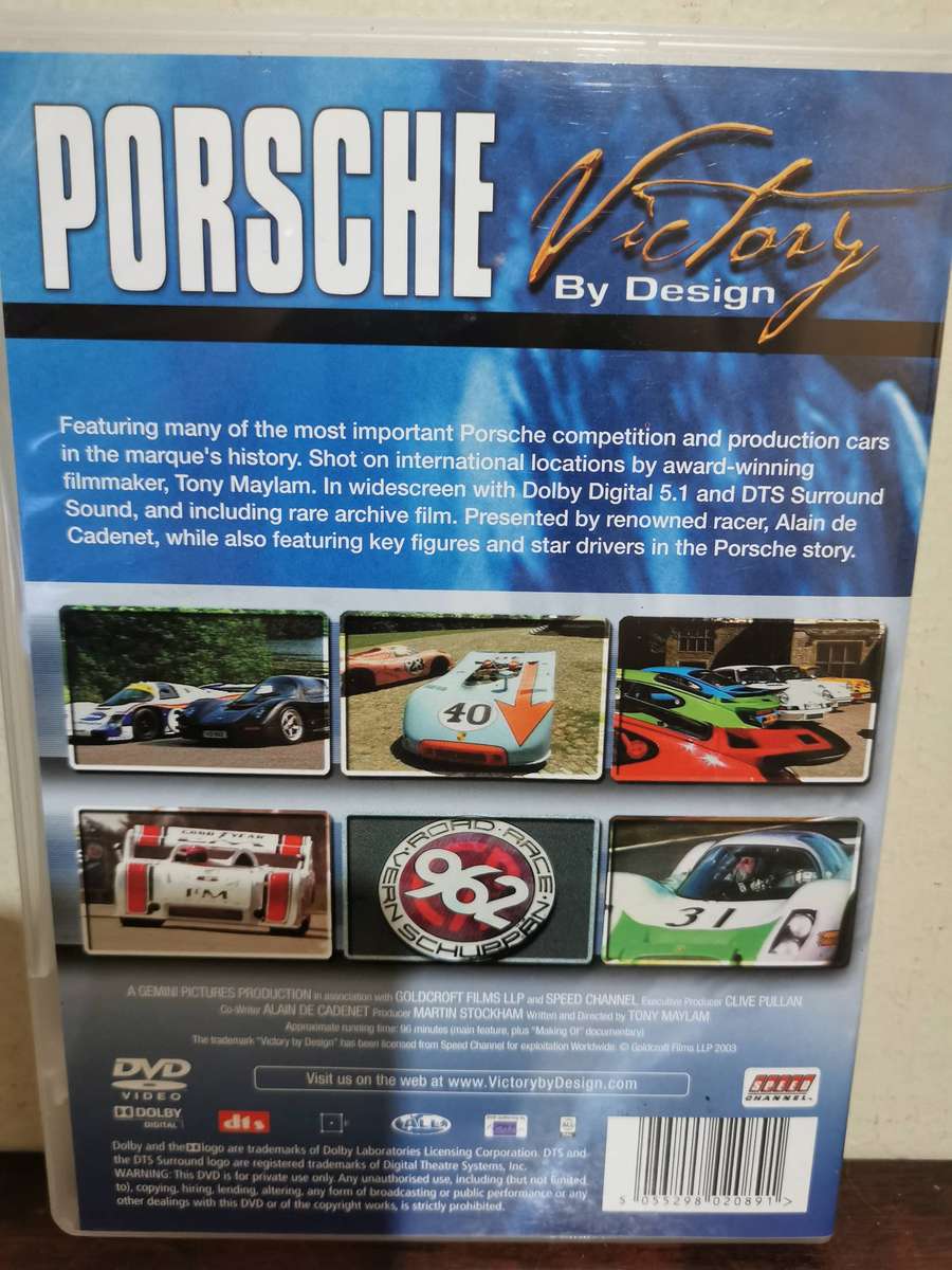 Porsche Documentary Collection on DVD