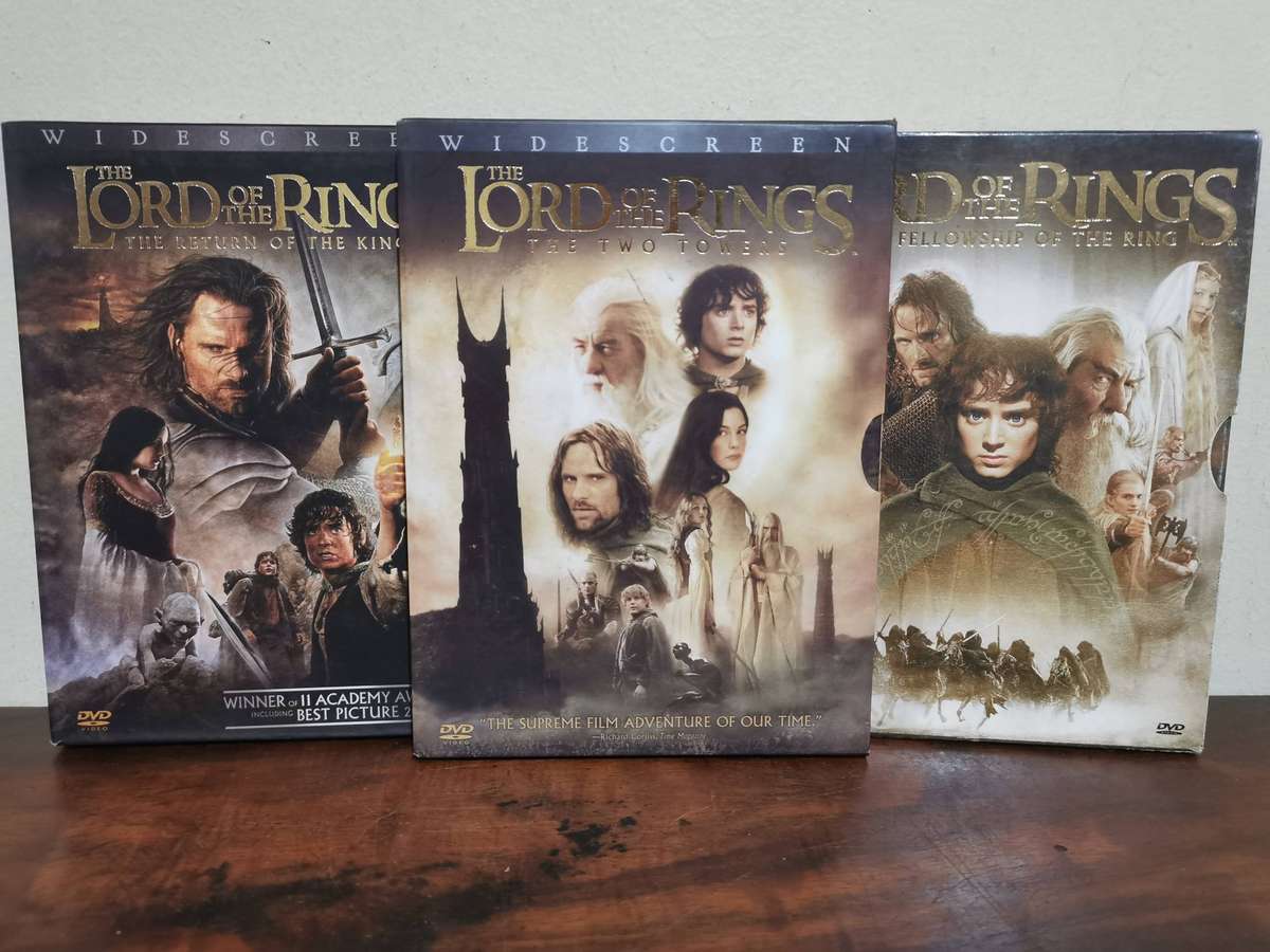 Complete Boxed Lord of the Rings Trilogy on DVD