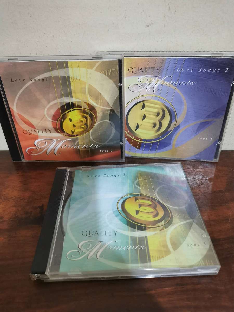 Quality Moments Compilation Music CDs vol 1, 2 and 3 by SABC 3