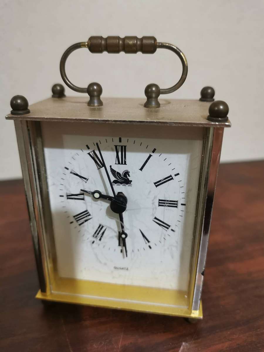 Pair of Vintage Desk Clocks