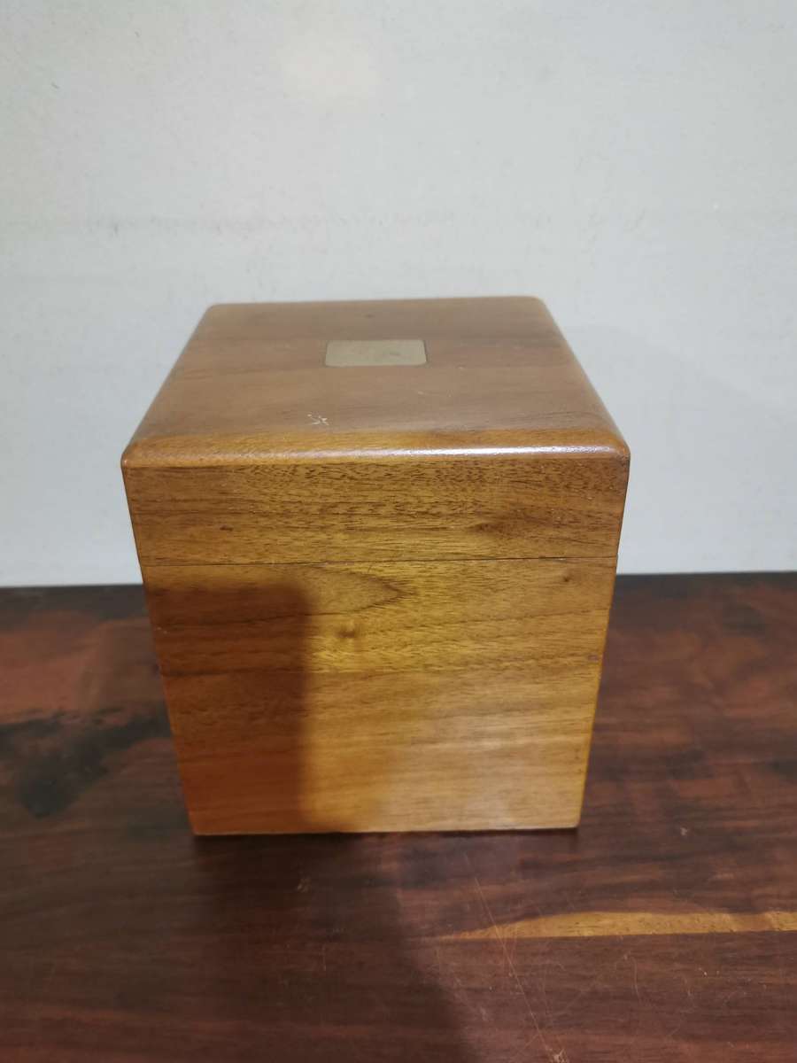 Beautiful Wooden Box with Engraving Plaque