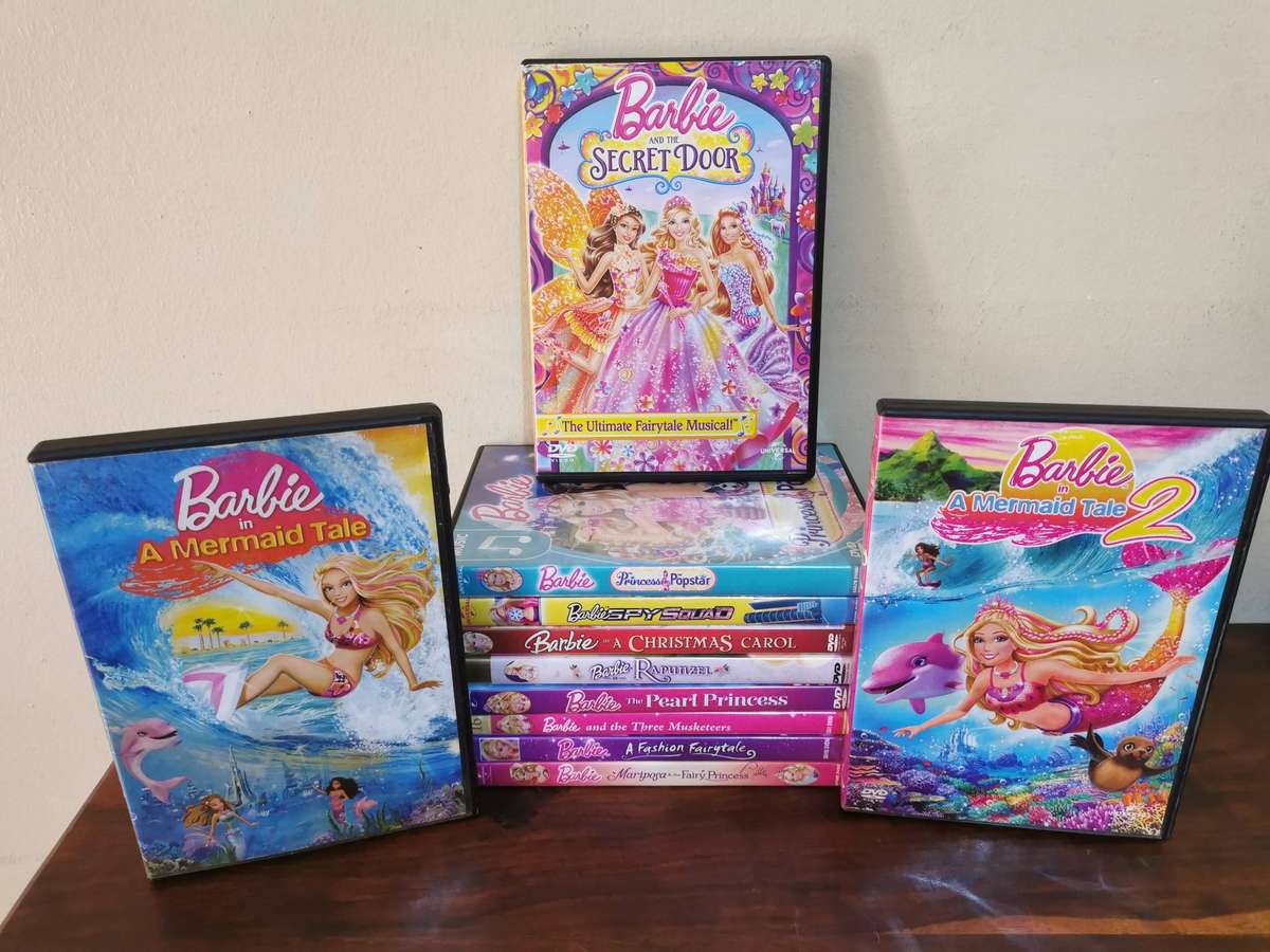 Barbie Movie Collection on DVD x11